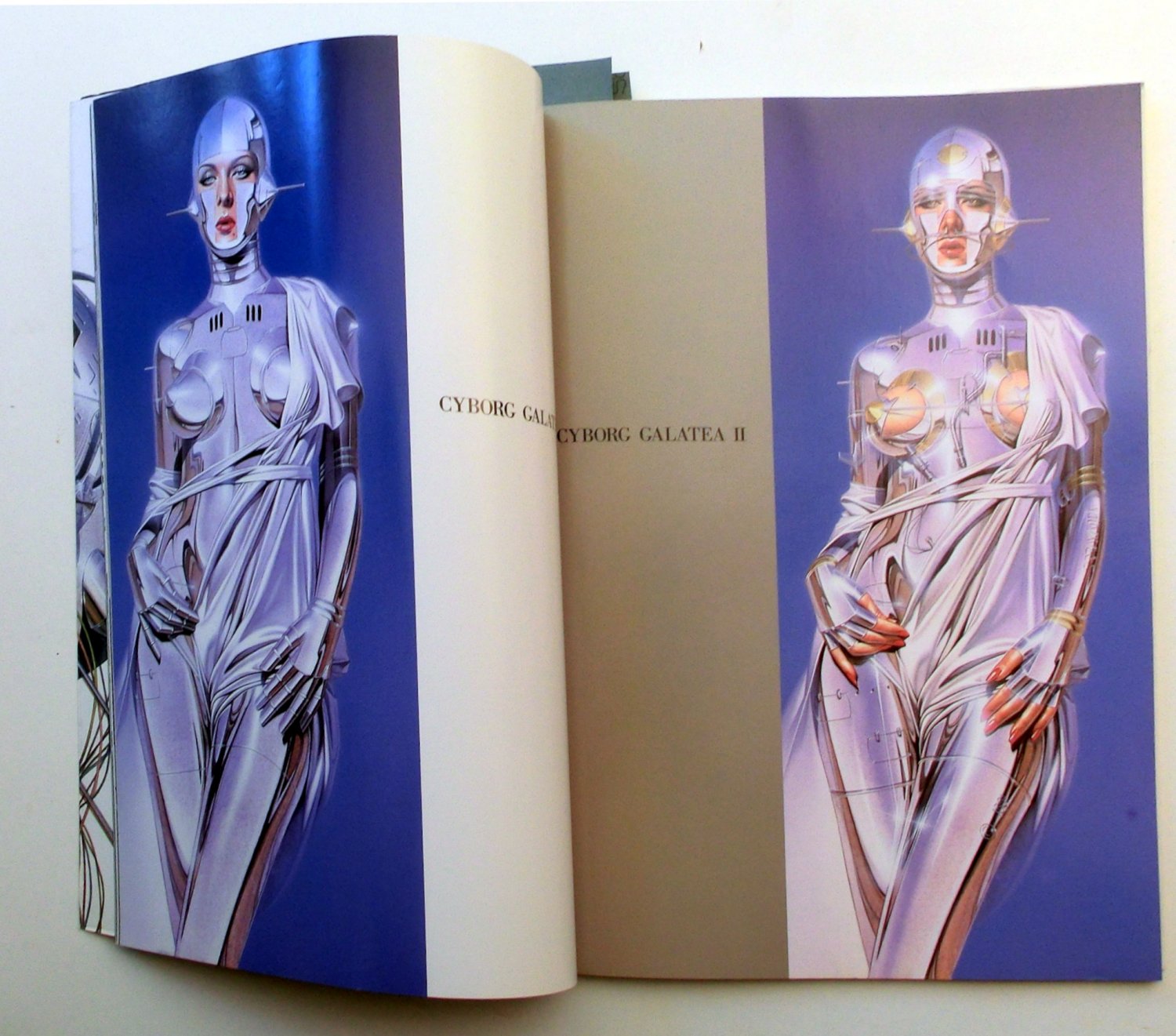 HAJIME SORAYAMA 「THE GYNOIDS」 Hajime Sorayama THE GYNOIDS LUVTRONIX Signed by Sorayama